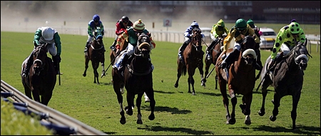 Kishimoto on the far left in the white and green sleeves, going onto a first South African win for Ravishing. Image: Gold Circle