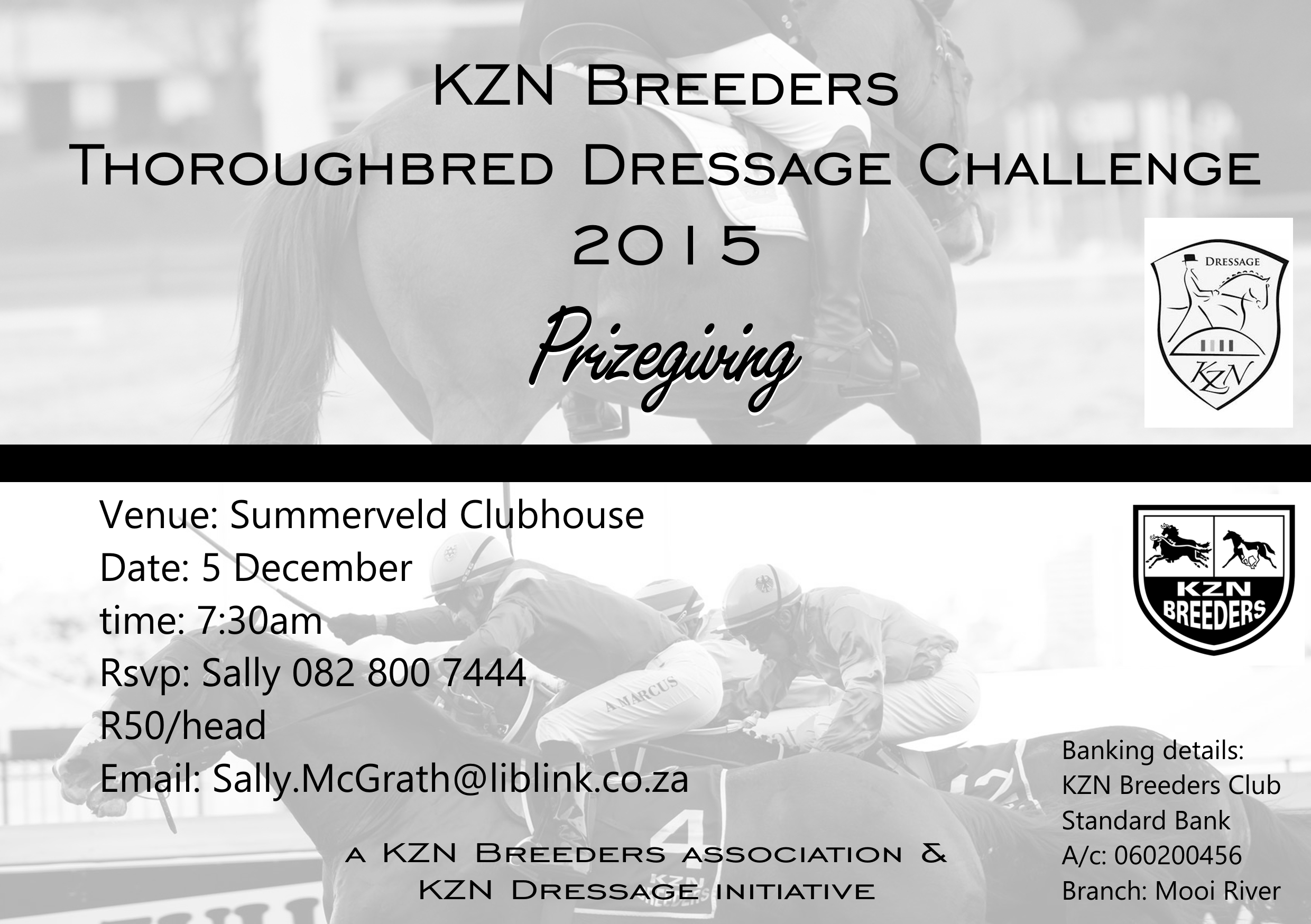 KZN Breeders Dressage Challenge Prizegiving