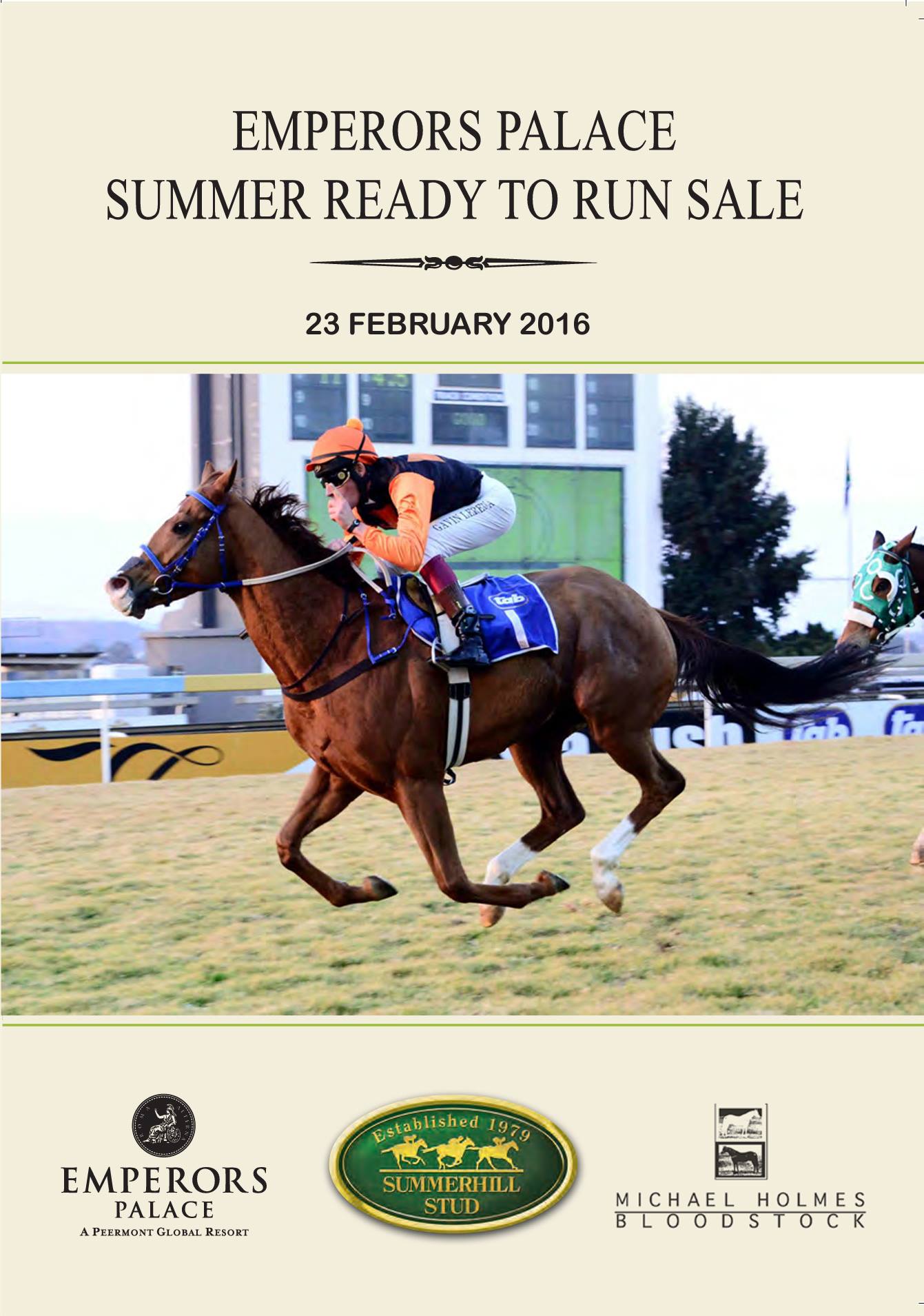 Online Catalogue: Emperors Palace Summer Ready To Run Sale