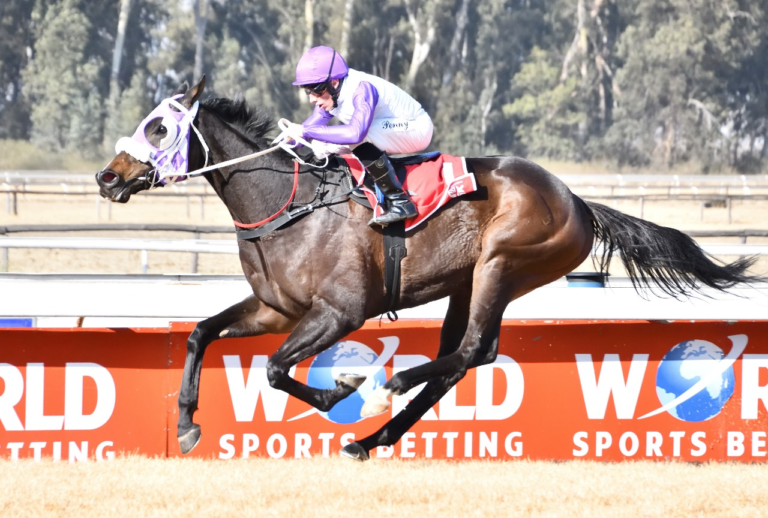 FIRST KZN BRED WINNER AT THE VAAL TODAY: DOUGLAS DRAGON