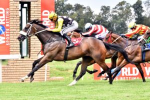 FIRST WINNER OF THE DAY AT THE VAAL