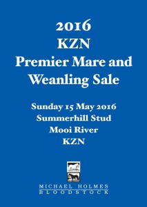 KZN Premier Mare And Weanling Sale