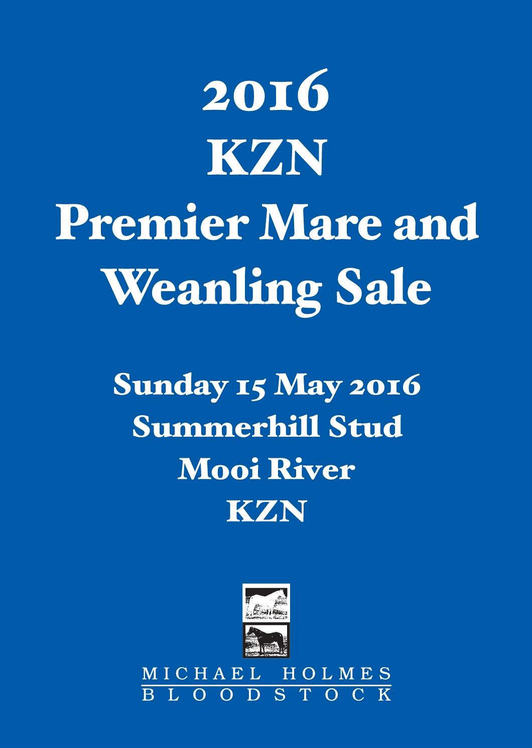 KZN Premier Mare And Weanling Sale