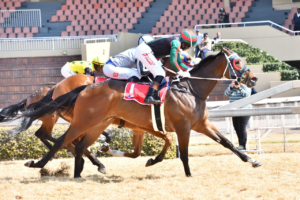 FIRST RACE OF THE DAY AND ITS A KZN BRED WINNER – CAPTAIN EFFICIENT