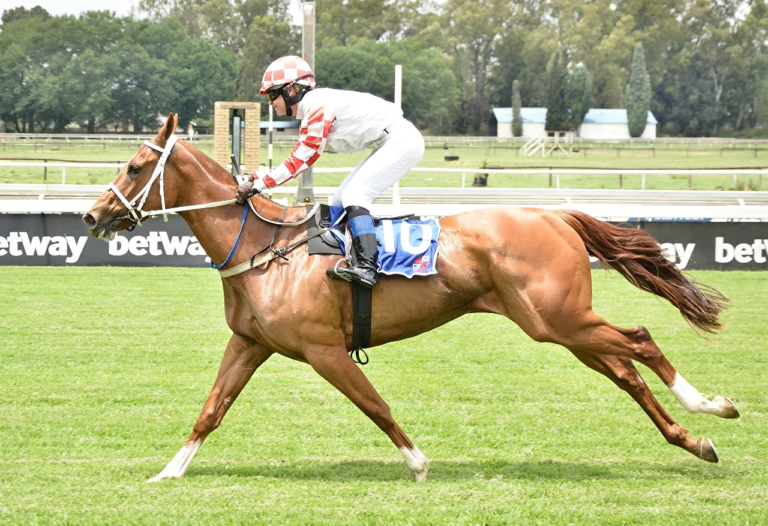 FIRST UP AND ITS A KZN BRED WINNER AT THE VAAL